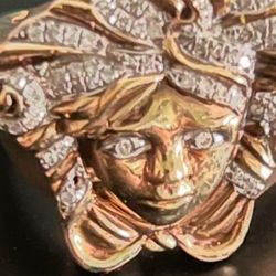 Versace Ring W Diamonds 