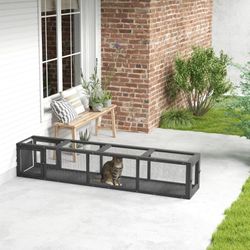 Cat Run with Weather Protection