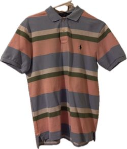 Polo Ralph Lauren Striped Pique Polo Shirt