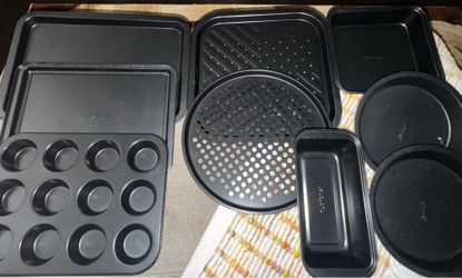 NutriChef 9-Piece Oven Baking Pans Set