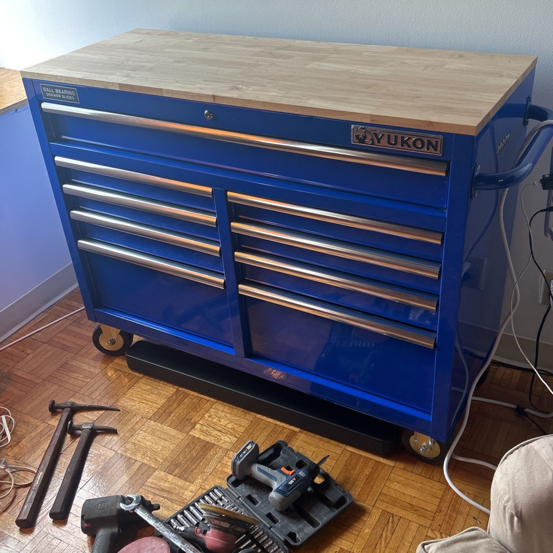 New Yukon Tool Box Loaded With Tools (some Snap-On)
