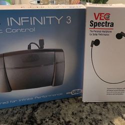 🆕 VEC Infinity USB Foot Pedal + Spectra Headset Bundle – $60