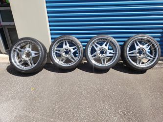 Ice metal 20" chrome wheels