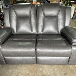 Reclining Loveseat And Rocker chair 
