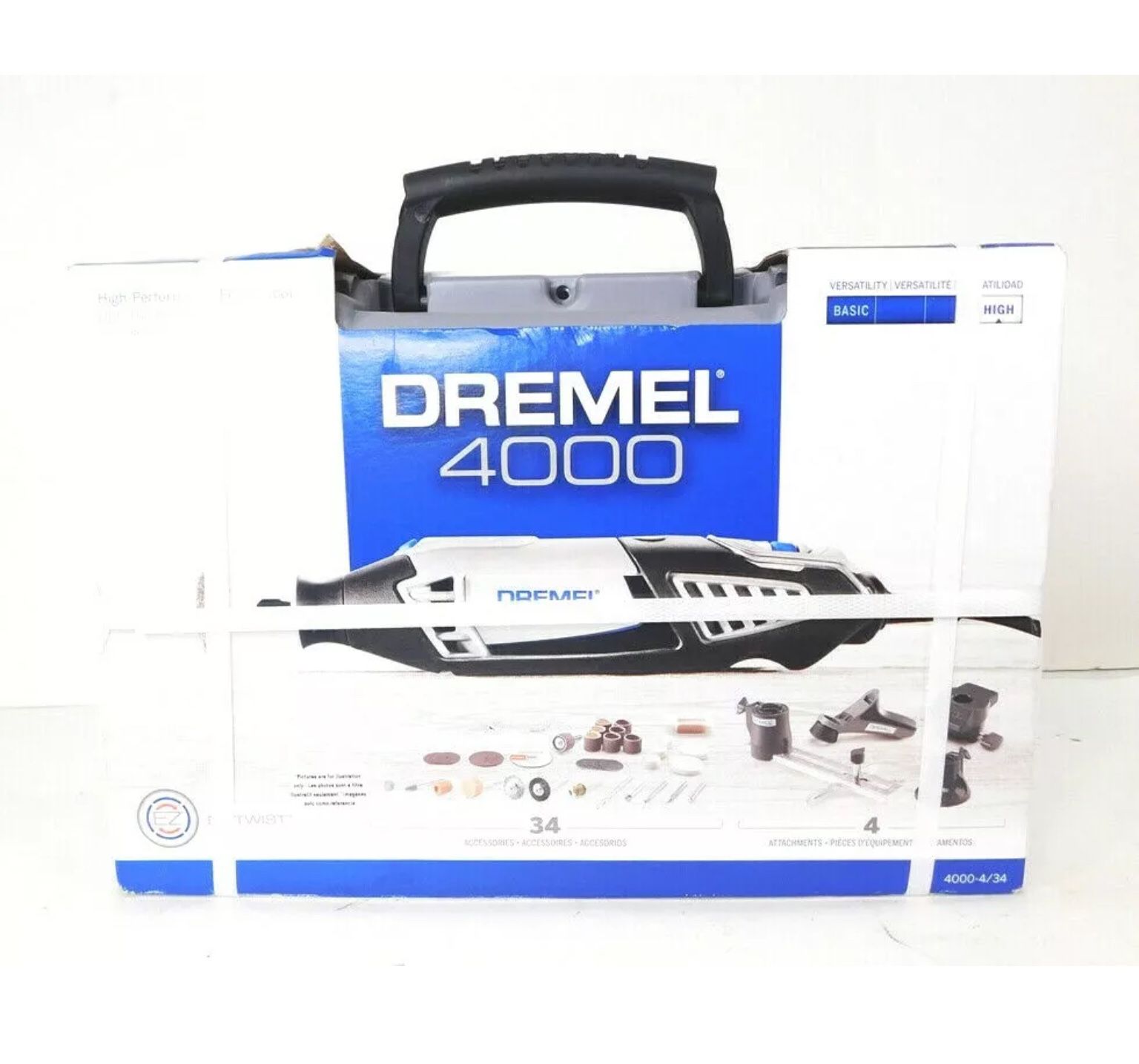 NEW Dremel 4000-4/34 High Performance Rotary Tool Kit