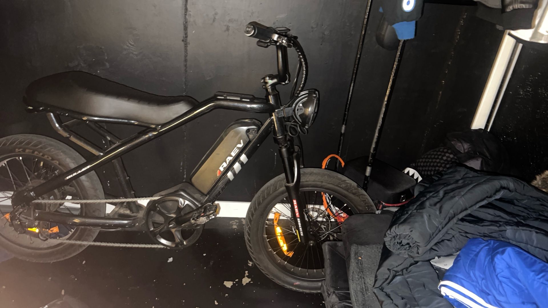 Rave E bike only used ones very good condition bought it for 2500 selling for 2000. I am able to negotiate for the bike.