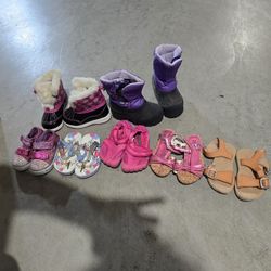 Toddler Shoe Lot Size 5 To 7