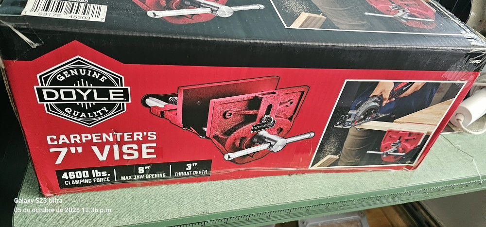 Carpintero 7" Vise