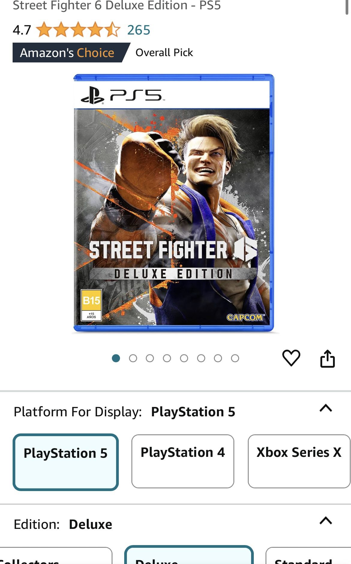 Street Fighter Deluxe Edition