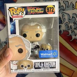 Funko Pop Movies Back To The Future 972 Doc & Einstein 