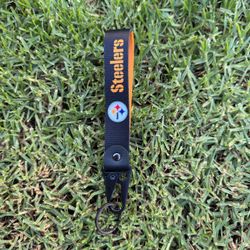Pittsburgh Steelers Wrist Keychain Lanyard
