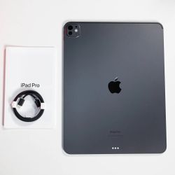 iPad Pro 11-Inch (M4) 256GB Space Gray - Charger Included (No Box)