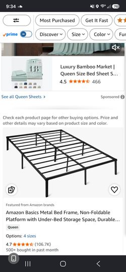 QUEEN BED FRAME