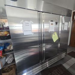 Saba 3 Door Fridge