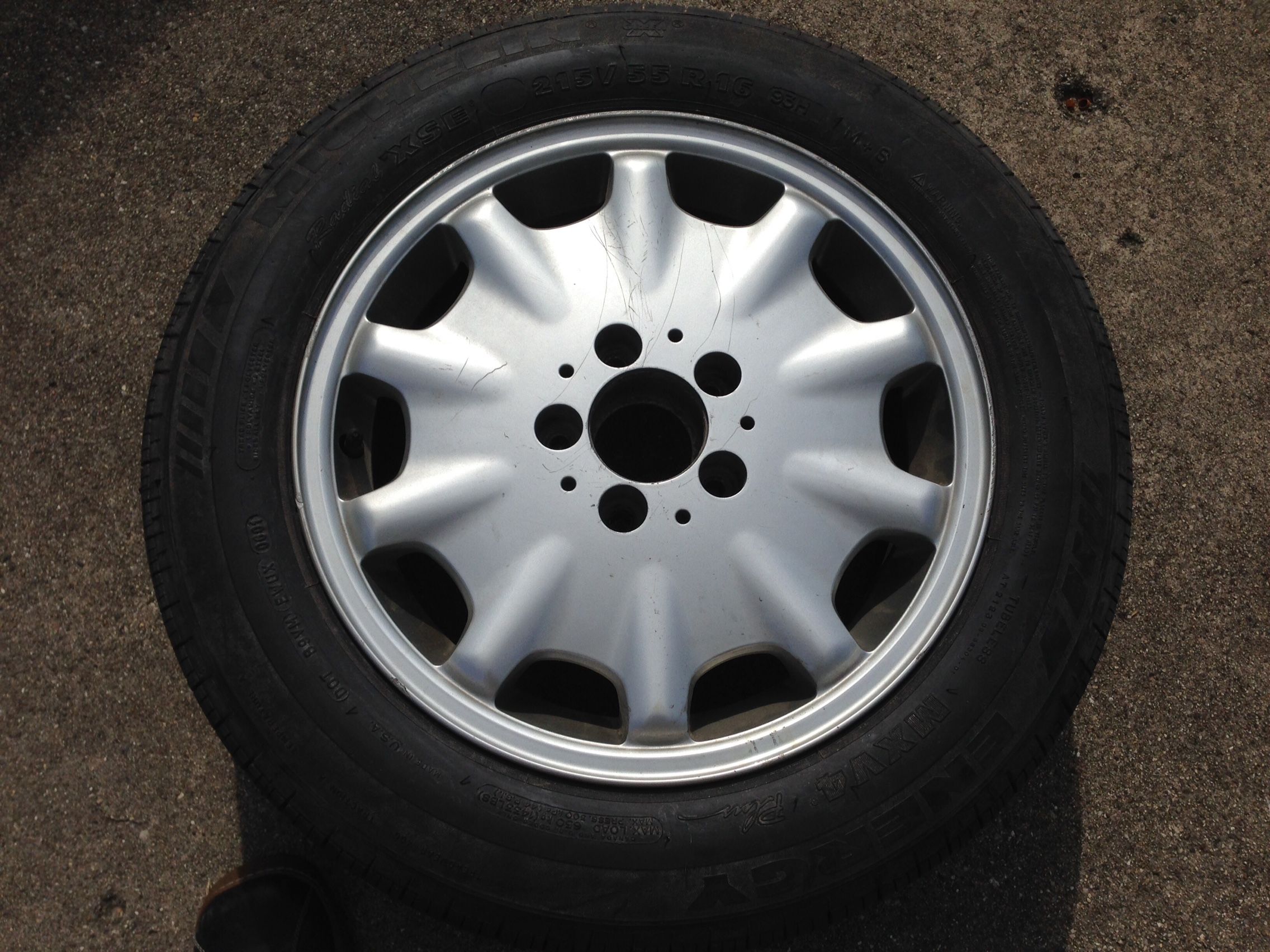 Mercedes OEM Wheel and New Tire