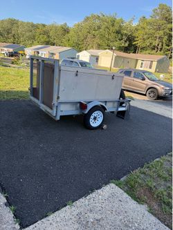 Trailer & Aluminum Lined Container