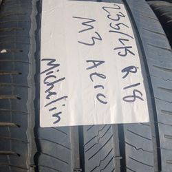235/45R18 Michelin Tires (4)