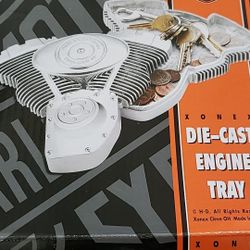 Harley Davidson die-cast Twin Cam 88 engine tray collectible