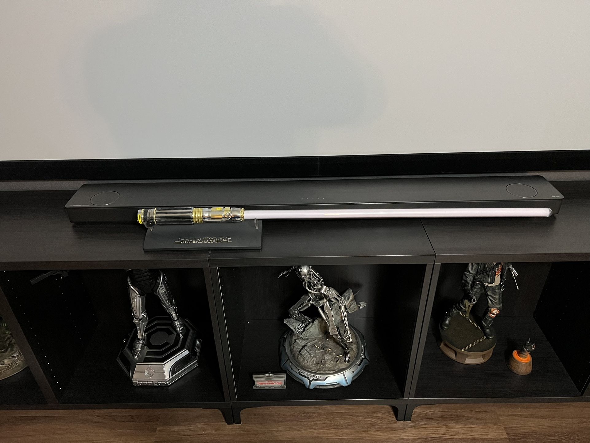 2007 Star Wars Hasbro Signature Series Mace Windu Force FX Lightsaber