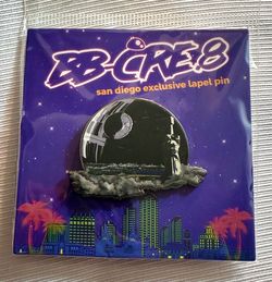 SDCC 2025 BB-CRE.8 Death Star San Diego Cabrillo Monument Star Wars Enamel Pin