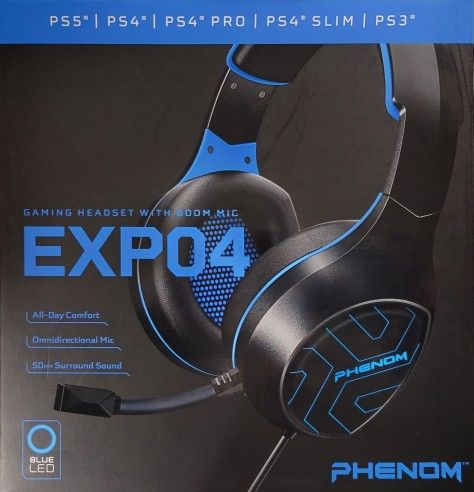 Gaming Headset With BOOM Mic