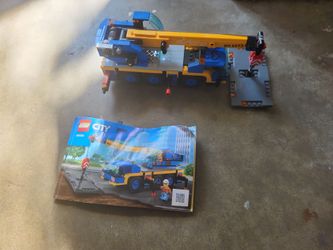 Lego city crane 60324. Used. Open box