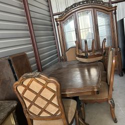 Table 8 Chairs And China 