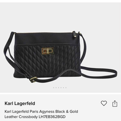 Karl lagerfeld shoulder bag