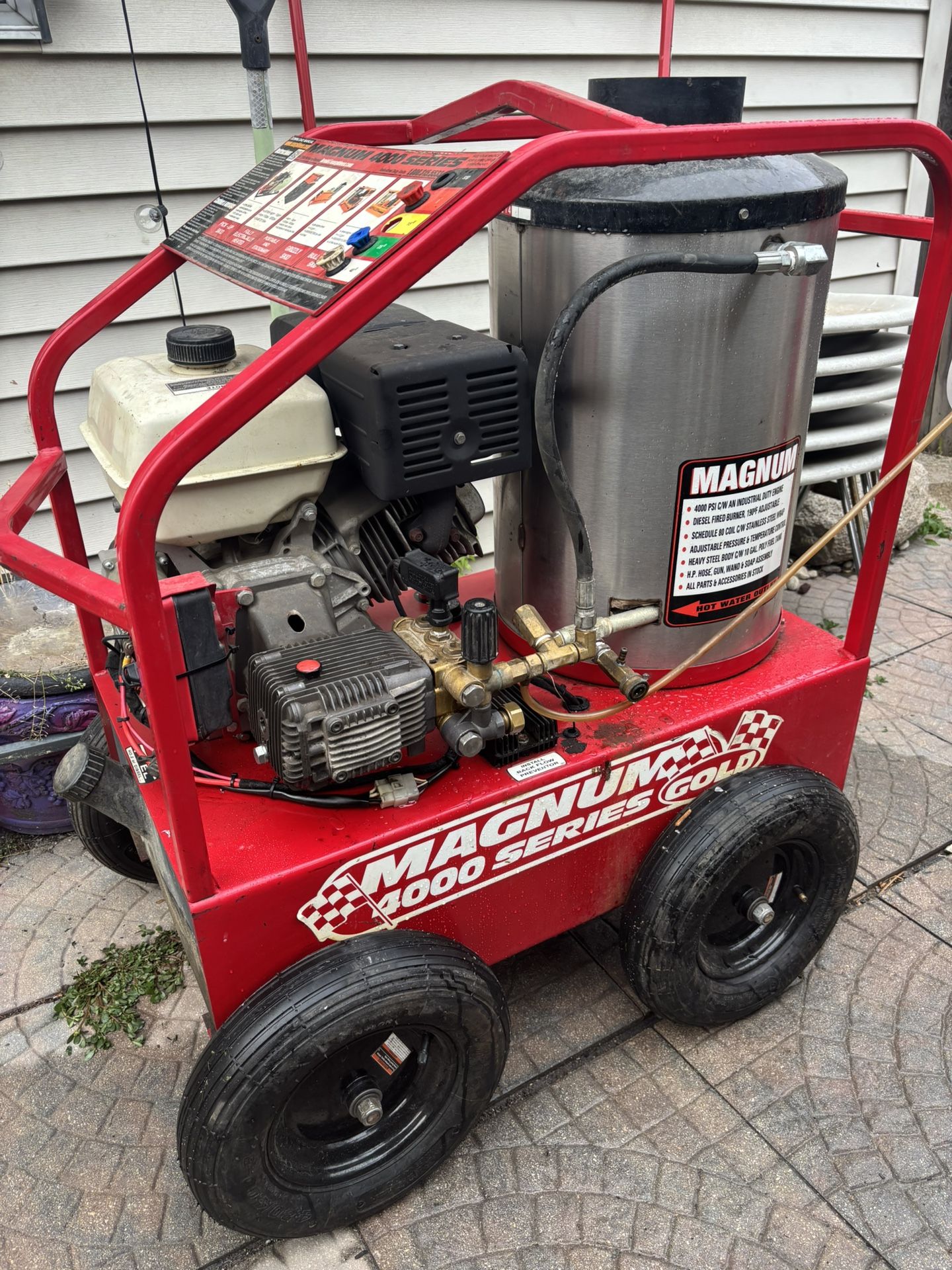 Hot Water Pressure Washer