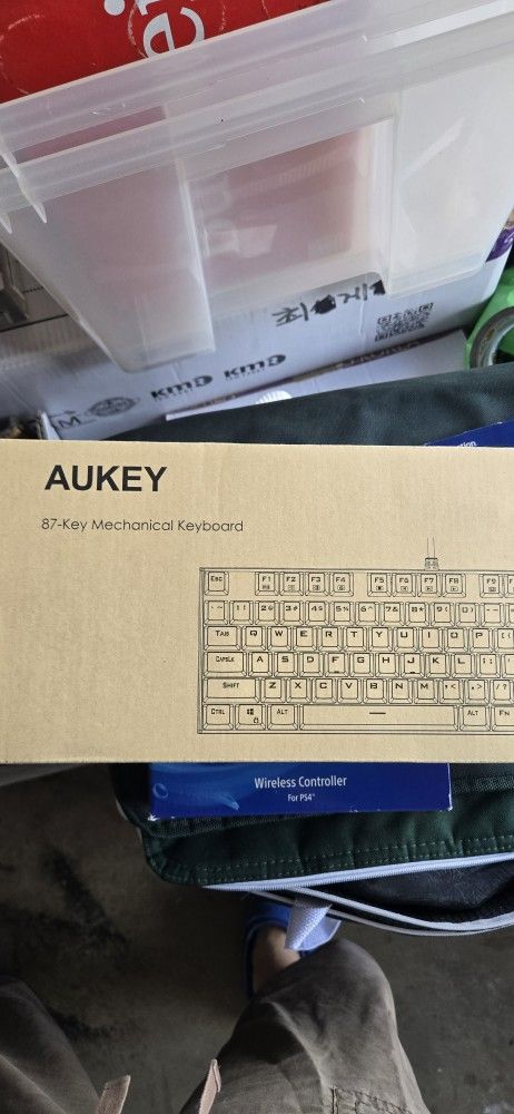 AUKEY 87-Key Mechanical Keyboard – Brand New in Box