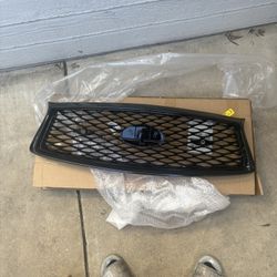 Infiniti Q50 2018-2024 Glossy Black Front Grill