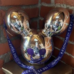 Disney 100 Anniversary Mickey Mouse Platinum Balloon