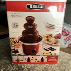 Bella Chocolate Fondue Fountain – Brand New in Box