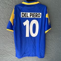 Juventus Del Piero Soccer Jersey Retro