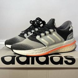 Adidas X PLRboost Running Shoes Sneakers Carbon Off White Orange