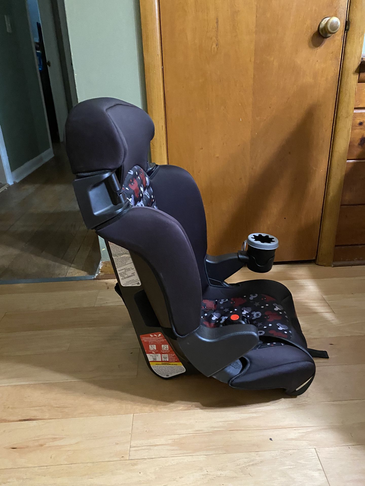 “Mickey”.  Car Seat