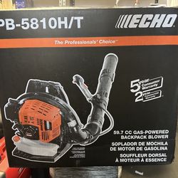 Echo PB-5810H/T Back Pack Blower 