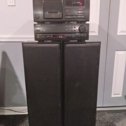 Optimus A/V Receiver 25 CD Changer Technic Speakers