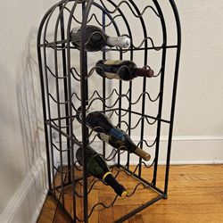 Large Metal Wine Rack