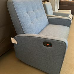 Mid Century Loveseat Recliner 