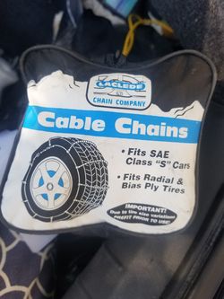 Honda Accord 2011 Snow chains