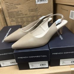 Nude Kitten Heels Pumps Size 6 Women’s