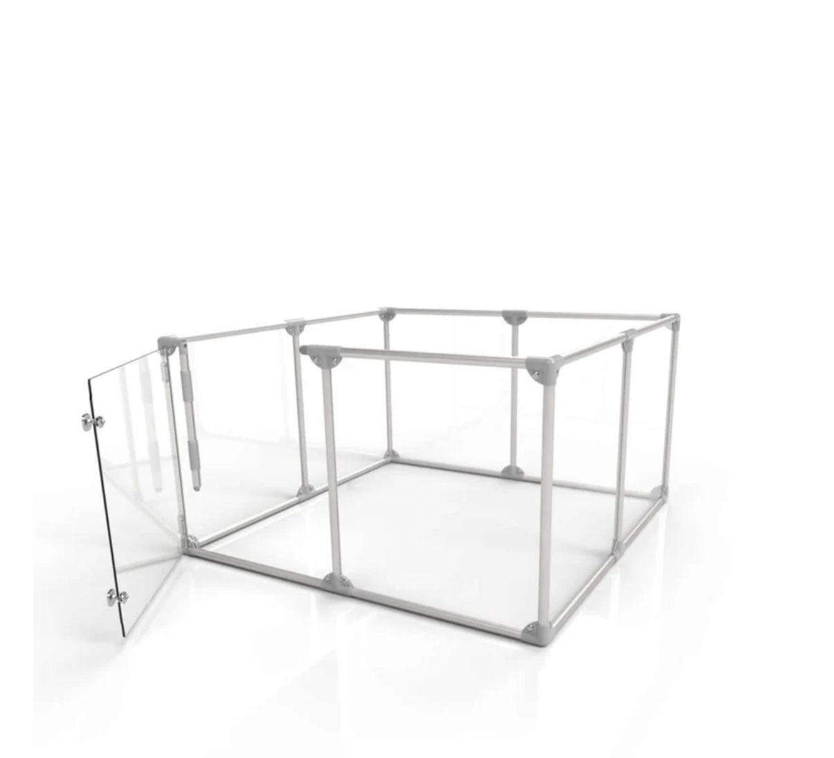 24”Hx48”L Acrylic Dog Crate