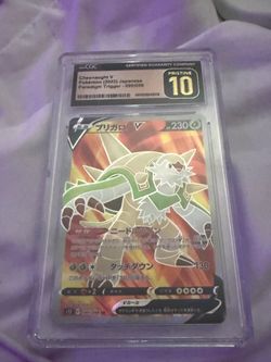 Graded Pokémon slabs