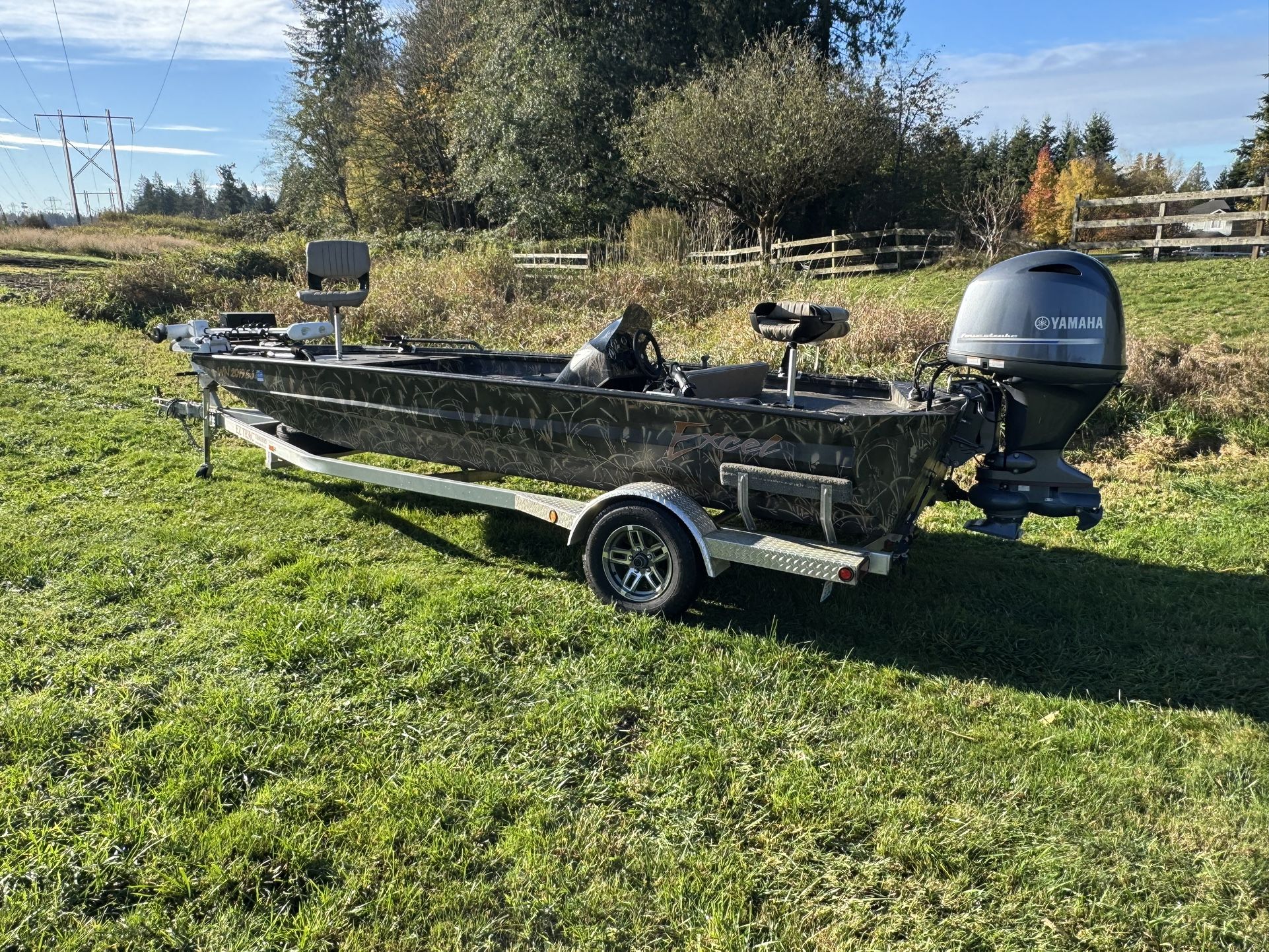 2016 Bass Boat Excel W/jet Boat