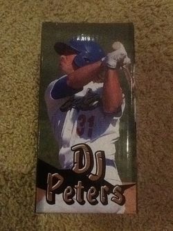 DJ Peters Bobblehead Quakes Bobble Head Season Ticket Holder Cucamonga