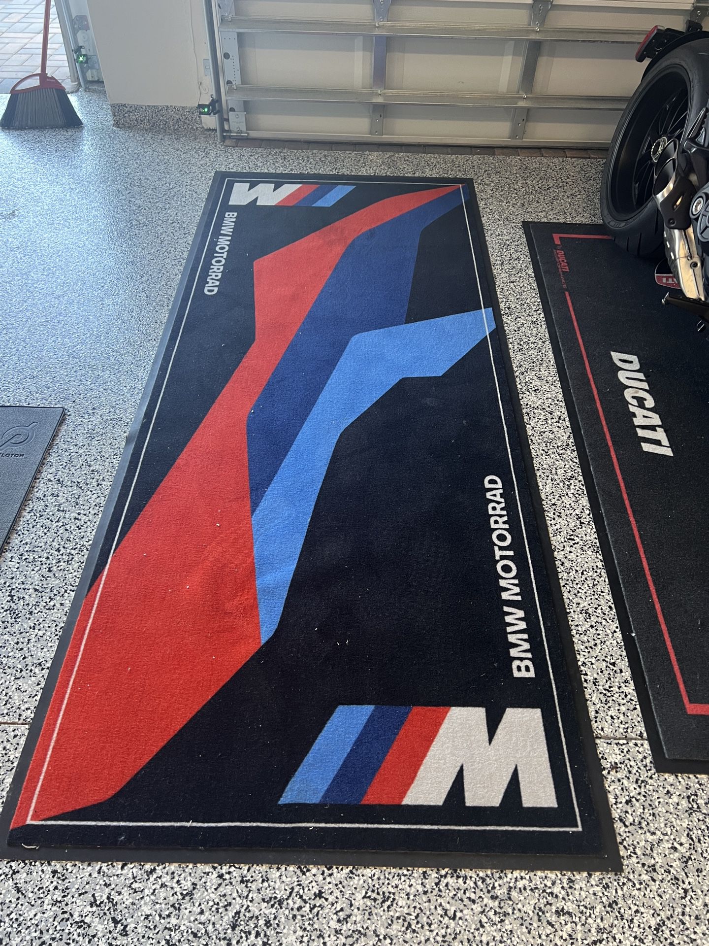 BMW Motorcycle rug