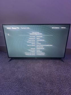 Onn Roku Smart TV 43inch