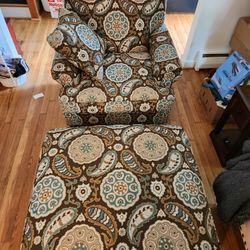 Chair & ottoman