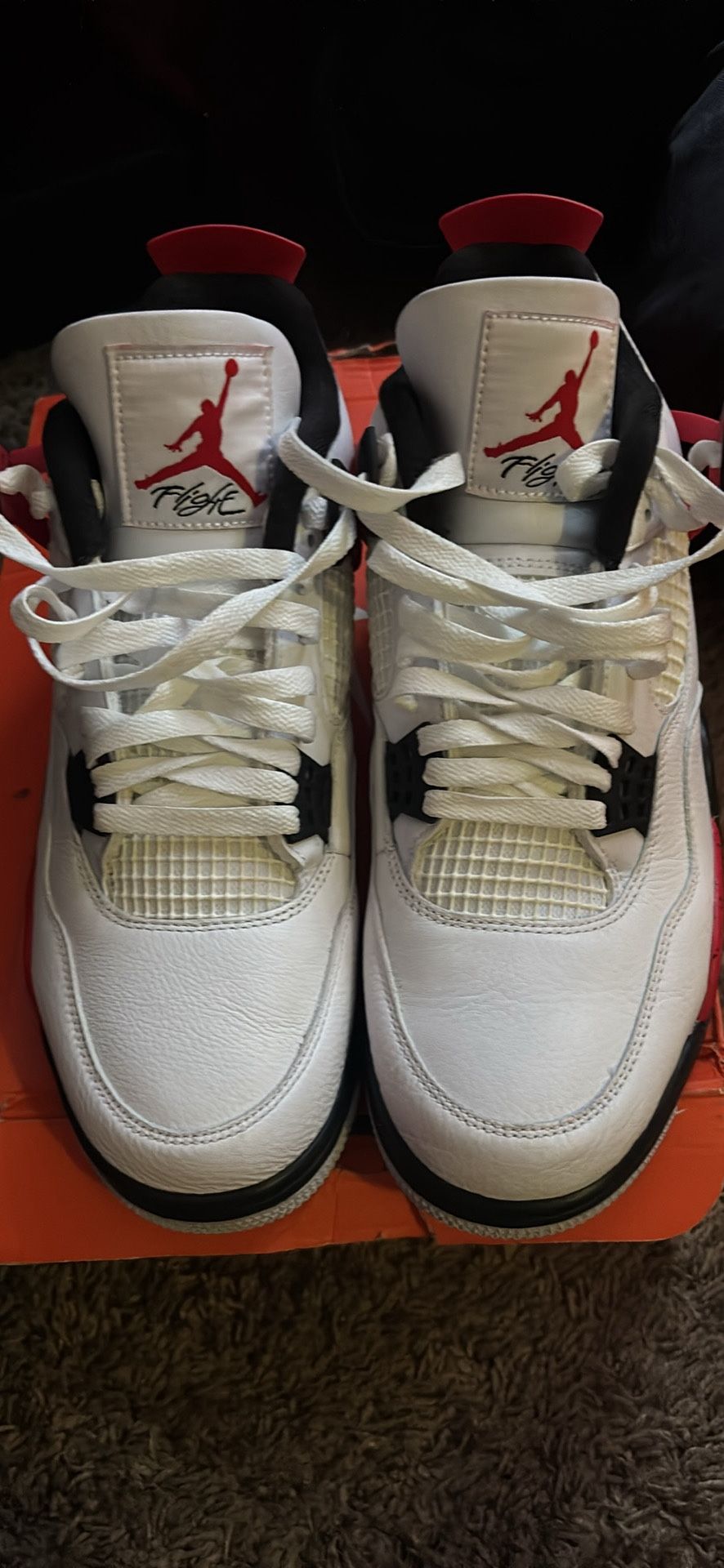 Jordan 4 Red Cement